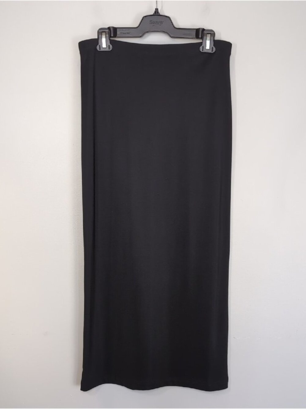Miss California Black Maxi Skirt Vintage Womens Plus Size 1XL Tube Made in USA - Picture 7 of 10